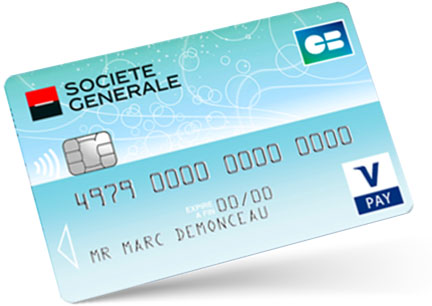 Carte Bancaire V Pay Societe Generale