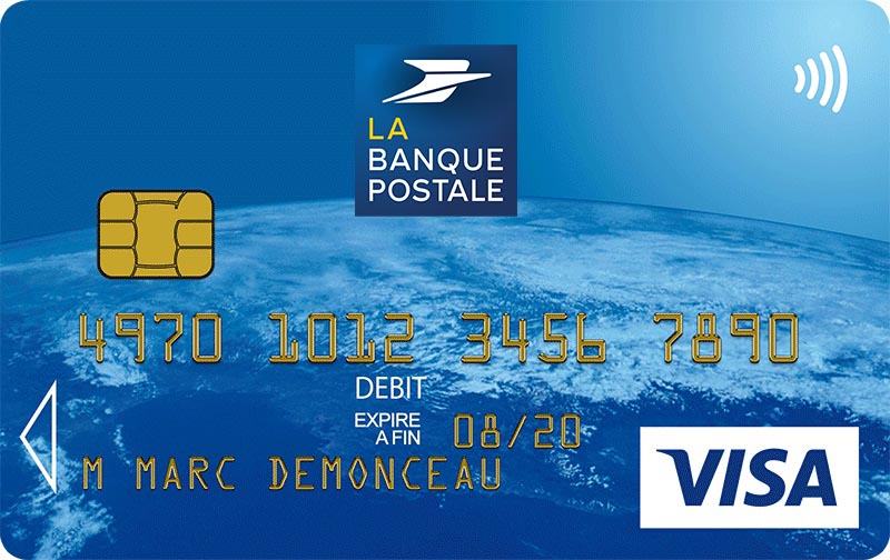 Carte Visa Classic Banque Postale